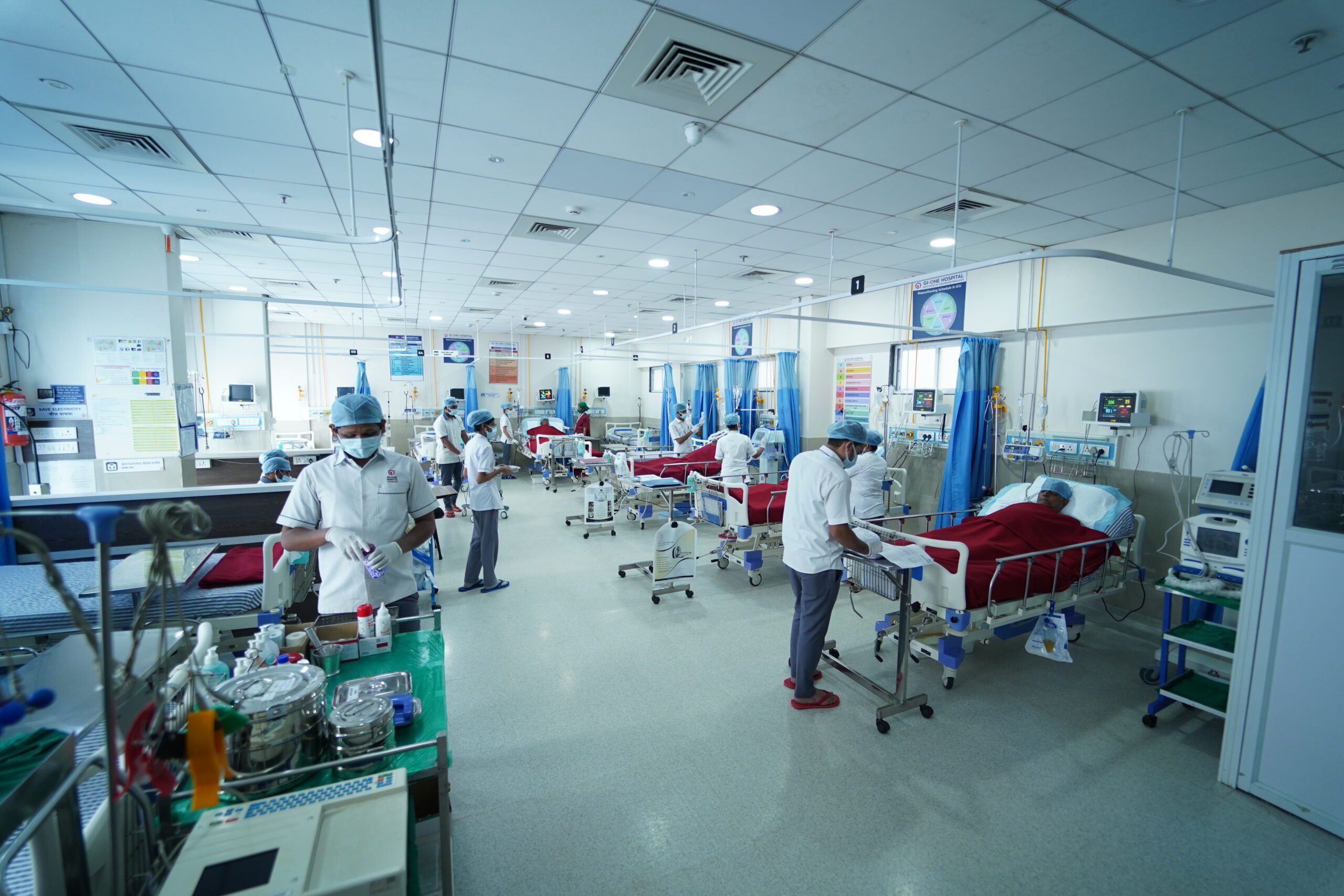 An ICU facility tailored for Jaundice Treatment in Aurangabad, providing comprehensive medical care and monitoring for patients with this condition.